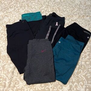 Women’s leggings bundle! 6 pairs! Assorted brands, sizes S & M
